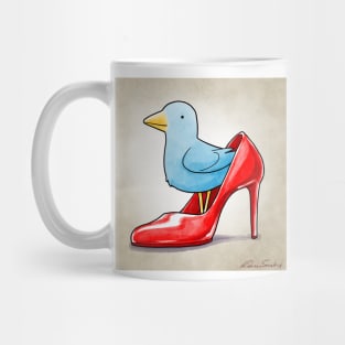 Fashion Bird - Heels Mug